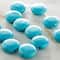 12 Pack: Turquoise Dyed Howlite Lentil Beads, 12mm by Bead Landing™